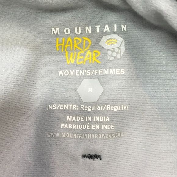 Mountain Hardwear Women Outdoor Hiking Convertible Pants Size 8 Gray B224 -4 - Picture 8 of 14